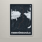Fimmvörðuháls – Nótt, rauður