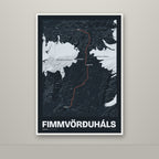 Fimmvörðuháls – Nótt, rauður