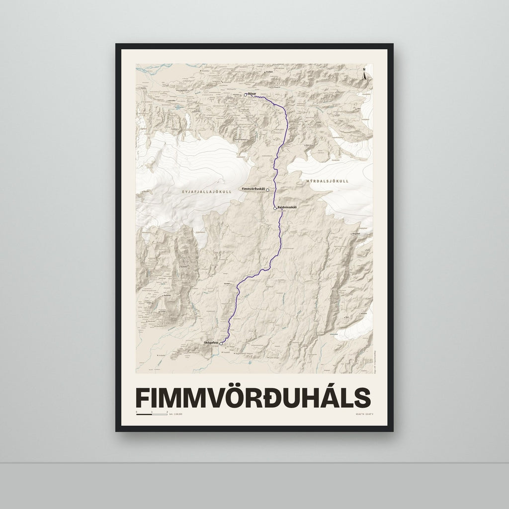Fimmvörðuháls – Sandur, lúpínufjólublár