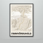 Fimmvörðuháls – Sandur, okkurgulur
