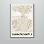 Fimmvörðuháls – Sandur, okkurgulur