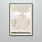 Fimmvörðuháls – Sandur, rauður