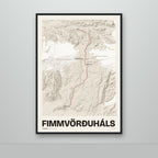 Fimmvörðuháls – Sandur, rauður