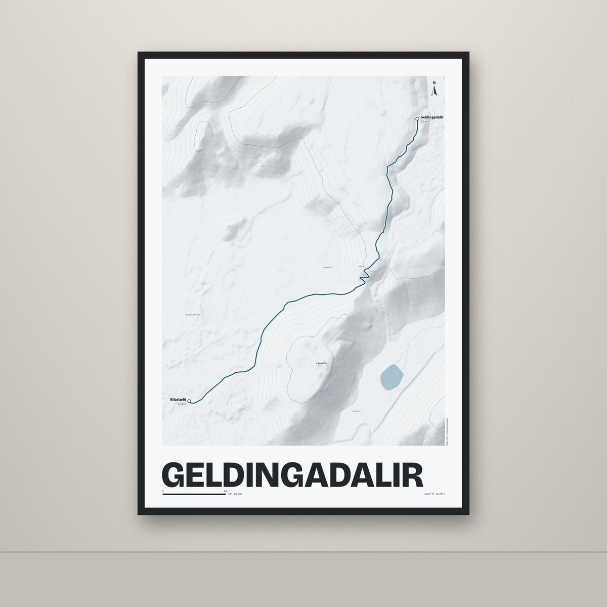 Geldingadalir – Ljóst, blár