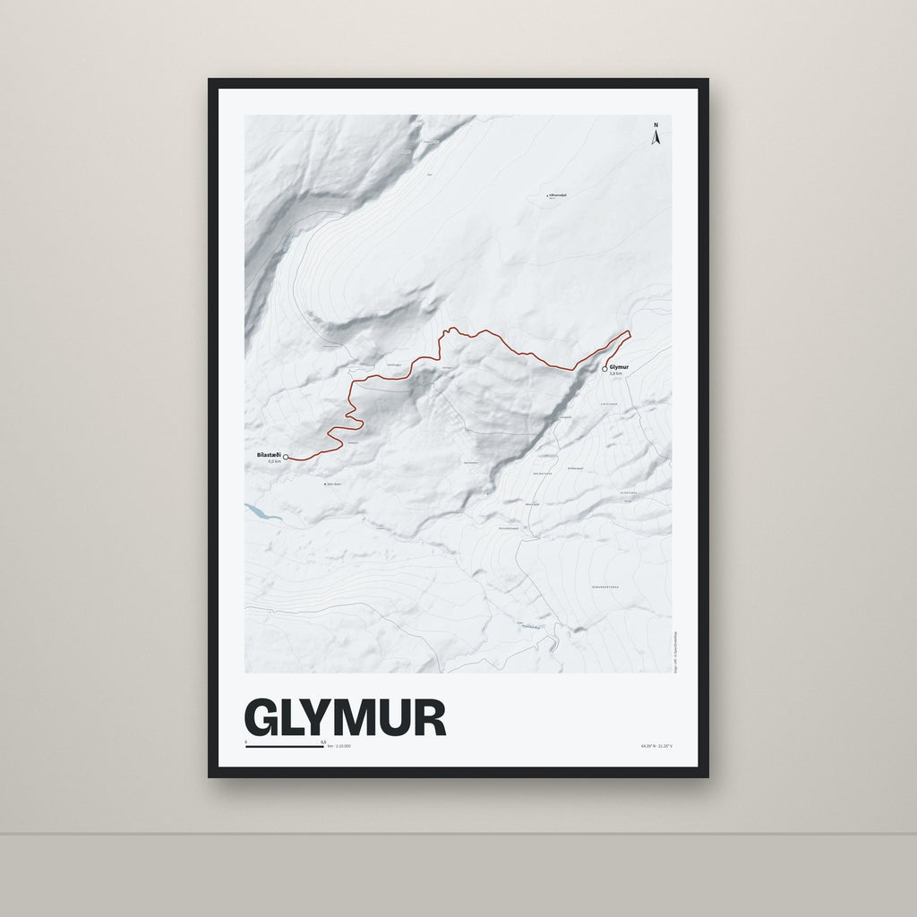 Glymur – Ljóst, rauður