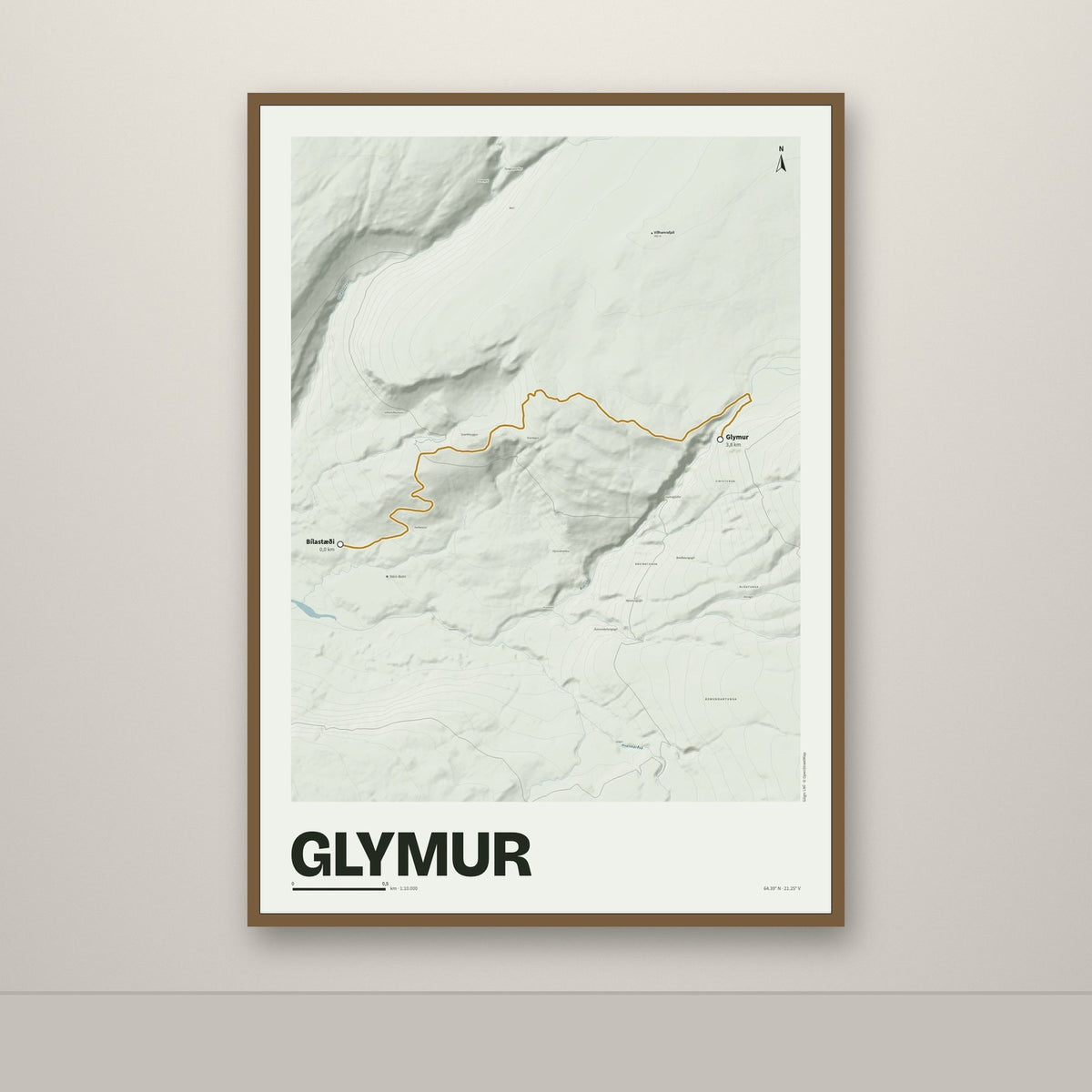 Glymur – Mosi, okkurgulur
