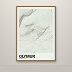 Glymur – Mosi, rauður