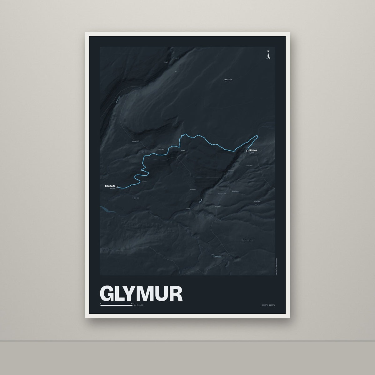 Glymur – Nótt, blár