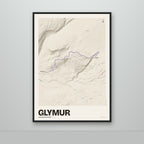 Glymur – Sandur, lúpínufjólublár
