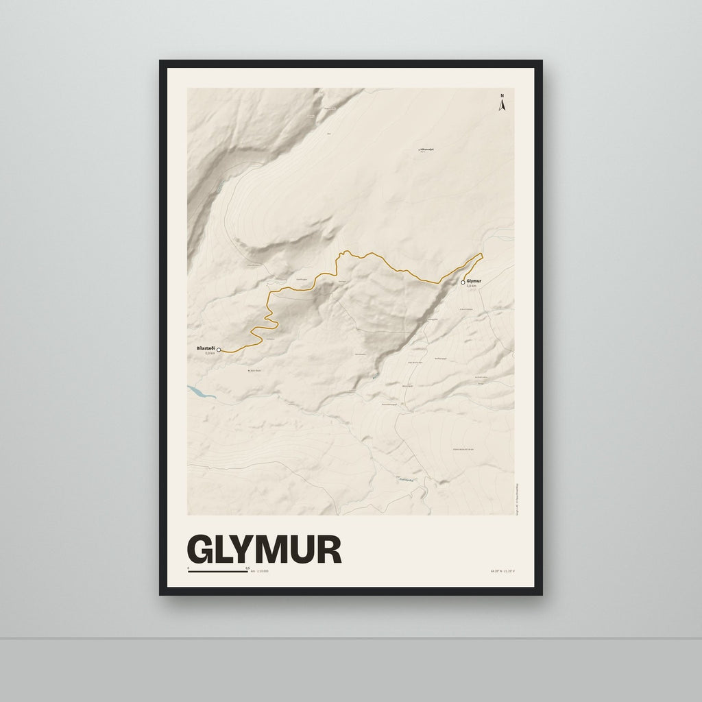 Glymur – Sandur, okkurgulur