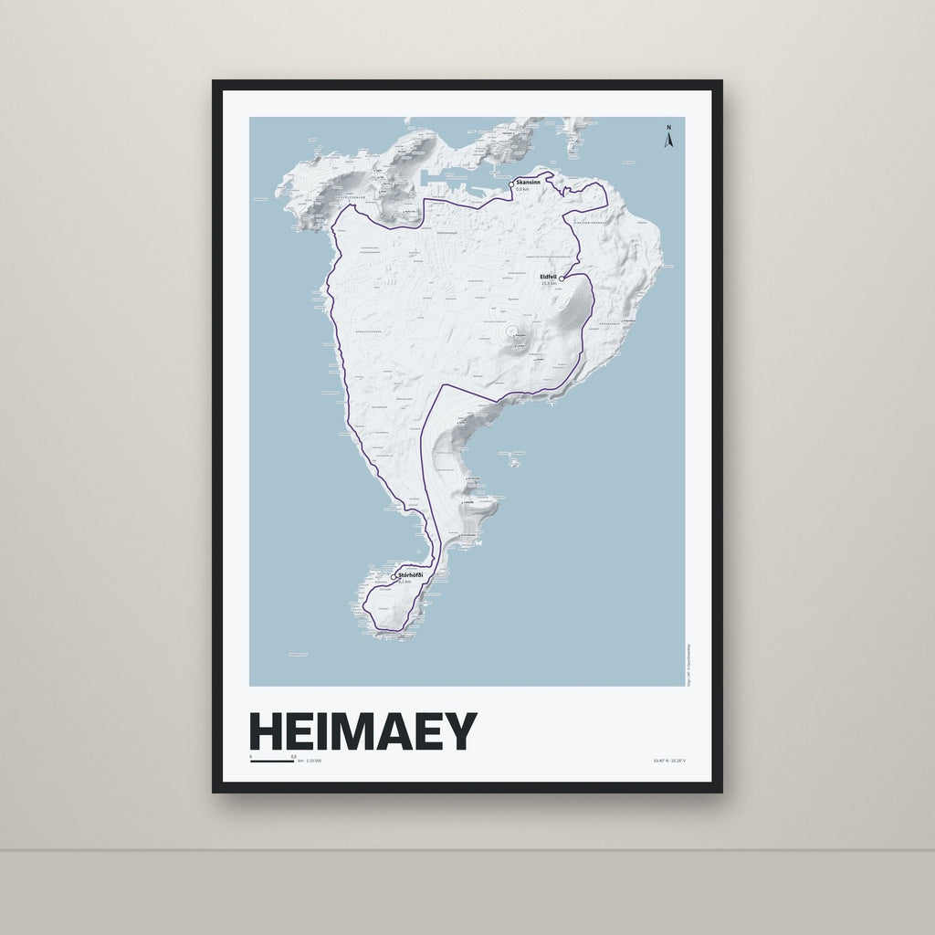 Heimaey – Ljóst, lúpínufjólublár