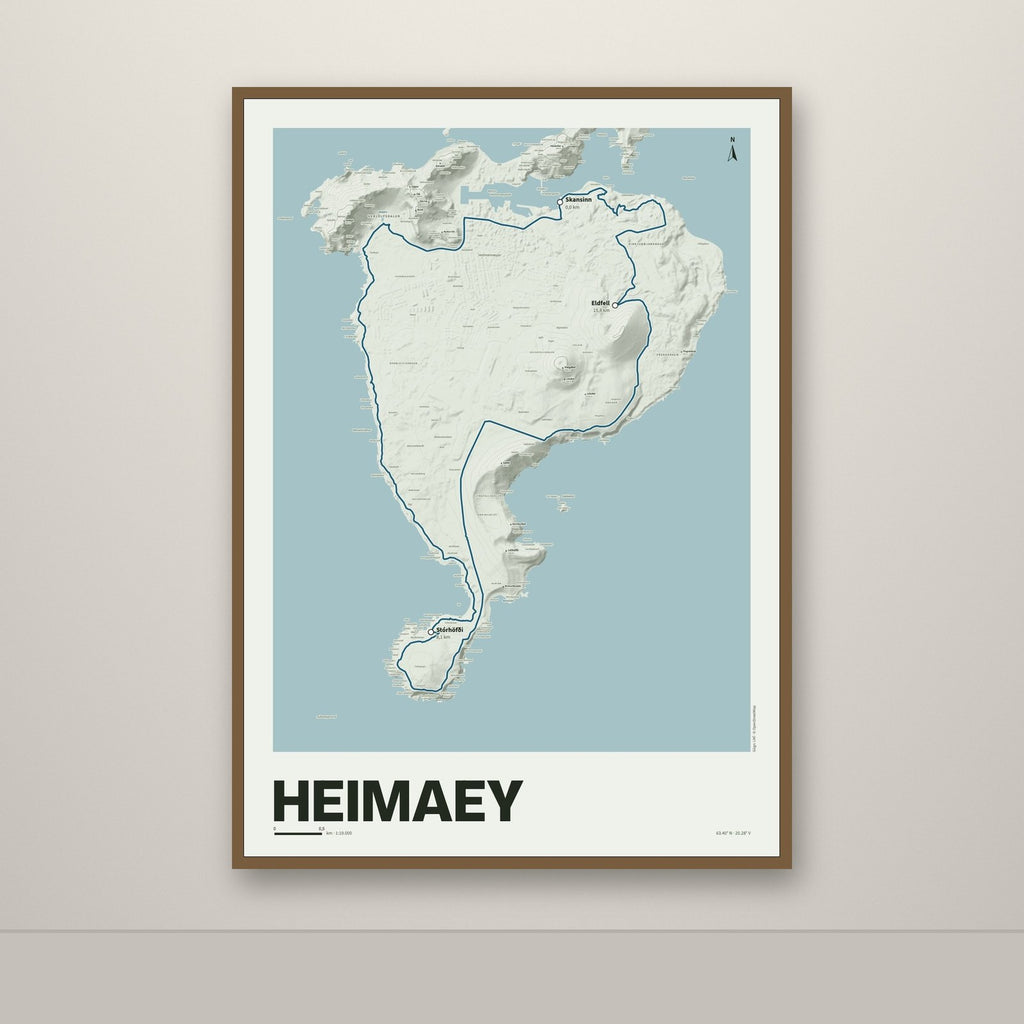 Heimaey – Mosi, blár