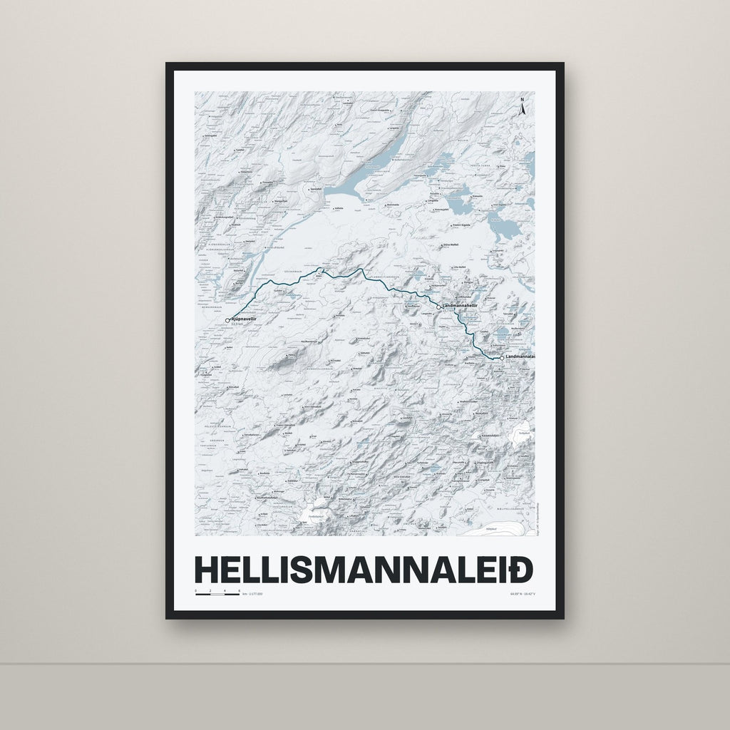 Hellismannaleið – Ljóst, blár