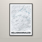 Hellismannaleið – Ljóst, blár