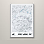 Hellismannaleið – Ljóst, lúpínufjólublár