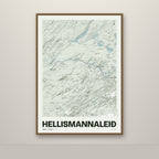 Hellismannaleið – Mosi, blár