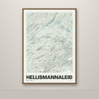 Hellismannaleið – Mosi, blár