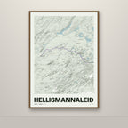Hellismannaleið – Mosi, lúpínufjólublár