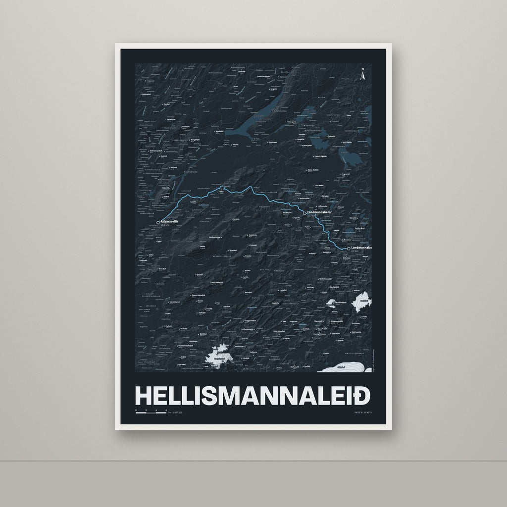 Hellismannaleið – Nótt, blár
