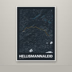 Hellismannaleið – Nótt, okkurgulur