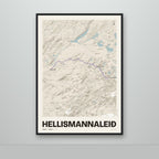 Hellismannaleið – Sandur, lúpínufjólublár
