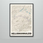 Hellismannaleið – Sandur, lúpínufjólublár
