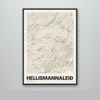 Hellismannaleið – Sandur, okkurgulur