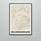 Hellismannaleið – Sandur, okkurgulur