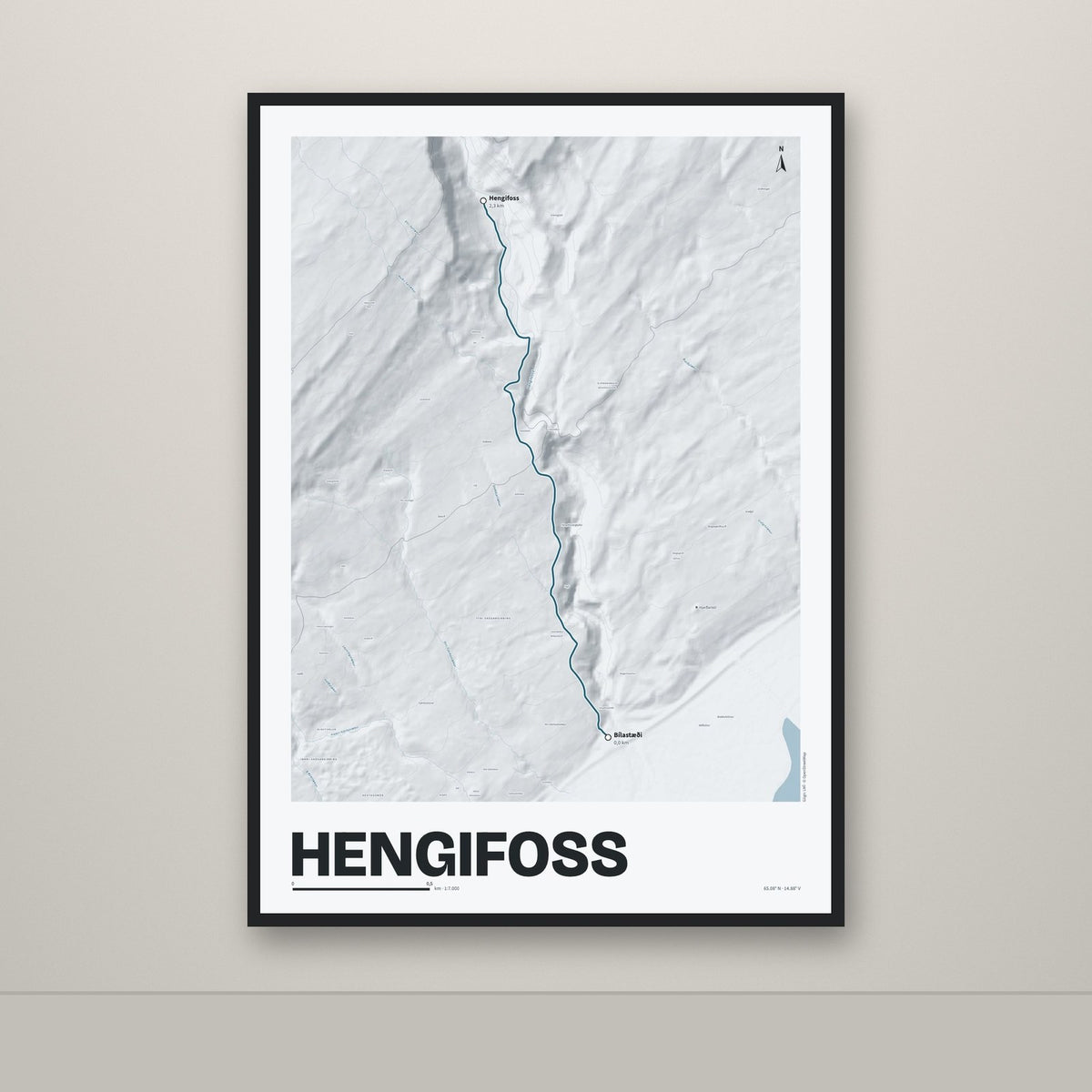 Hengifoss – Ljóst, blár