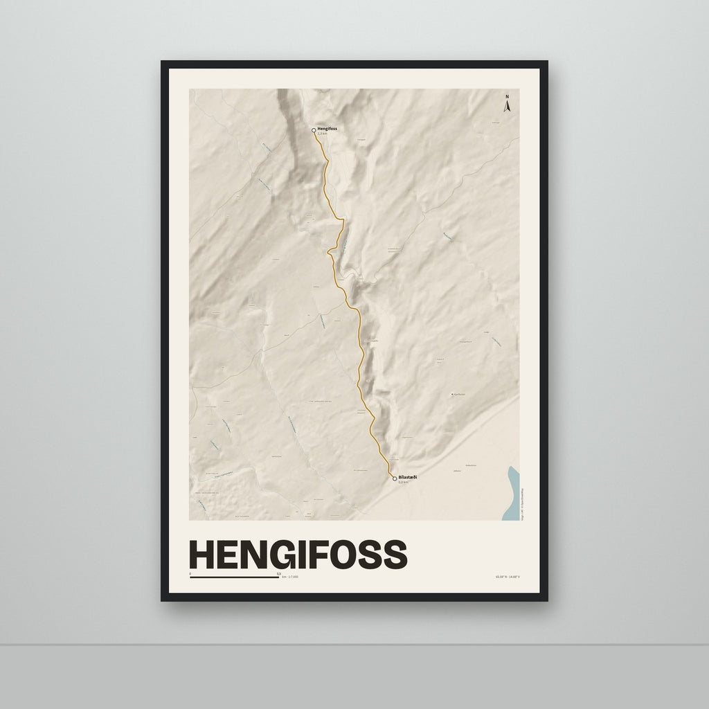Hengifoss – Sandur, okkurgulur