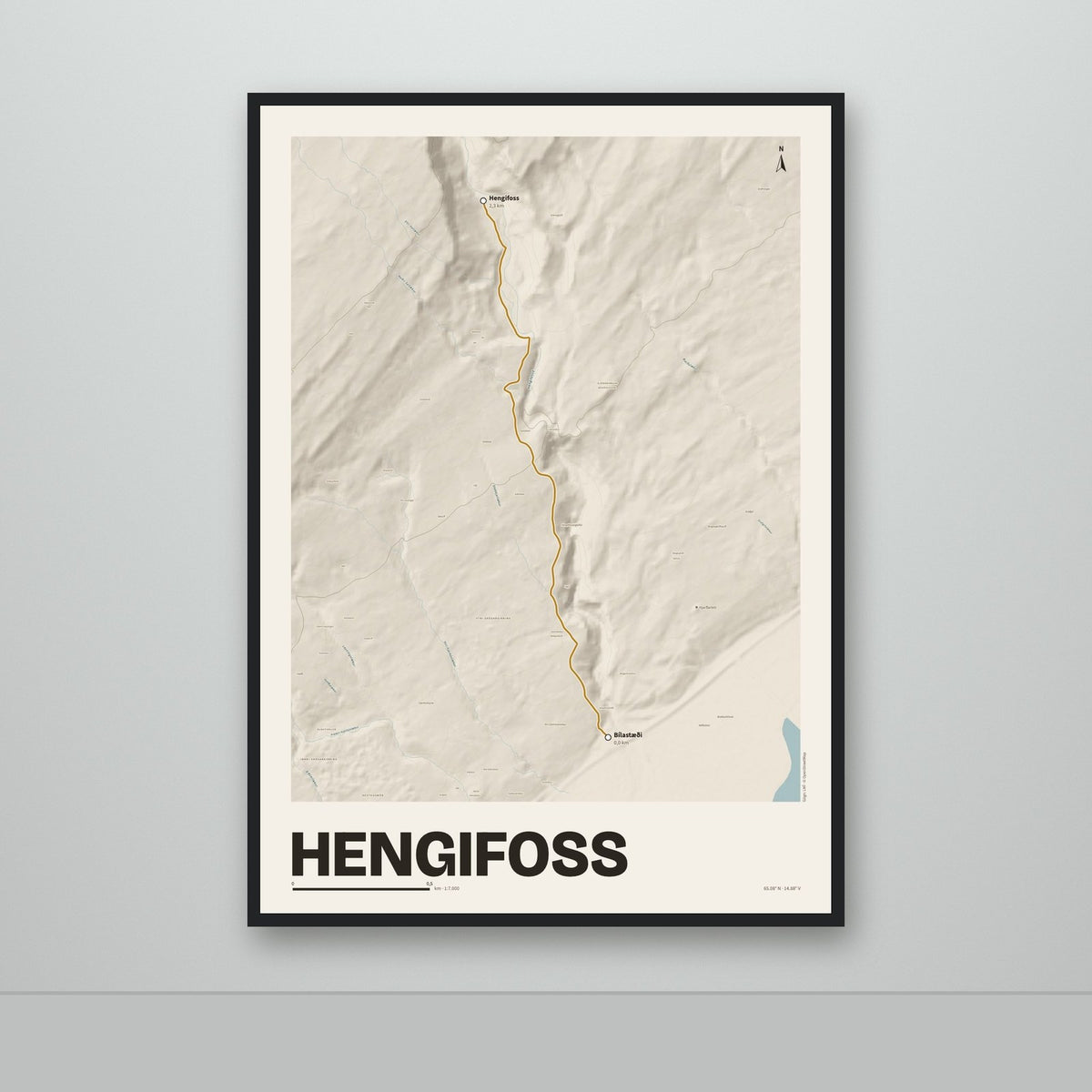 Hengifoss – Sandur, okkurgulur