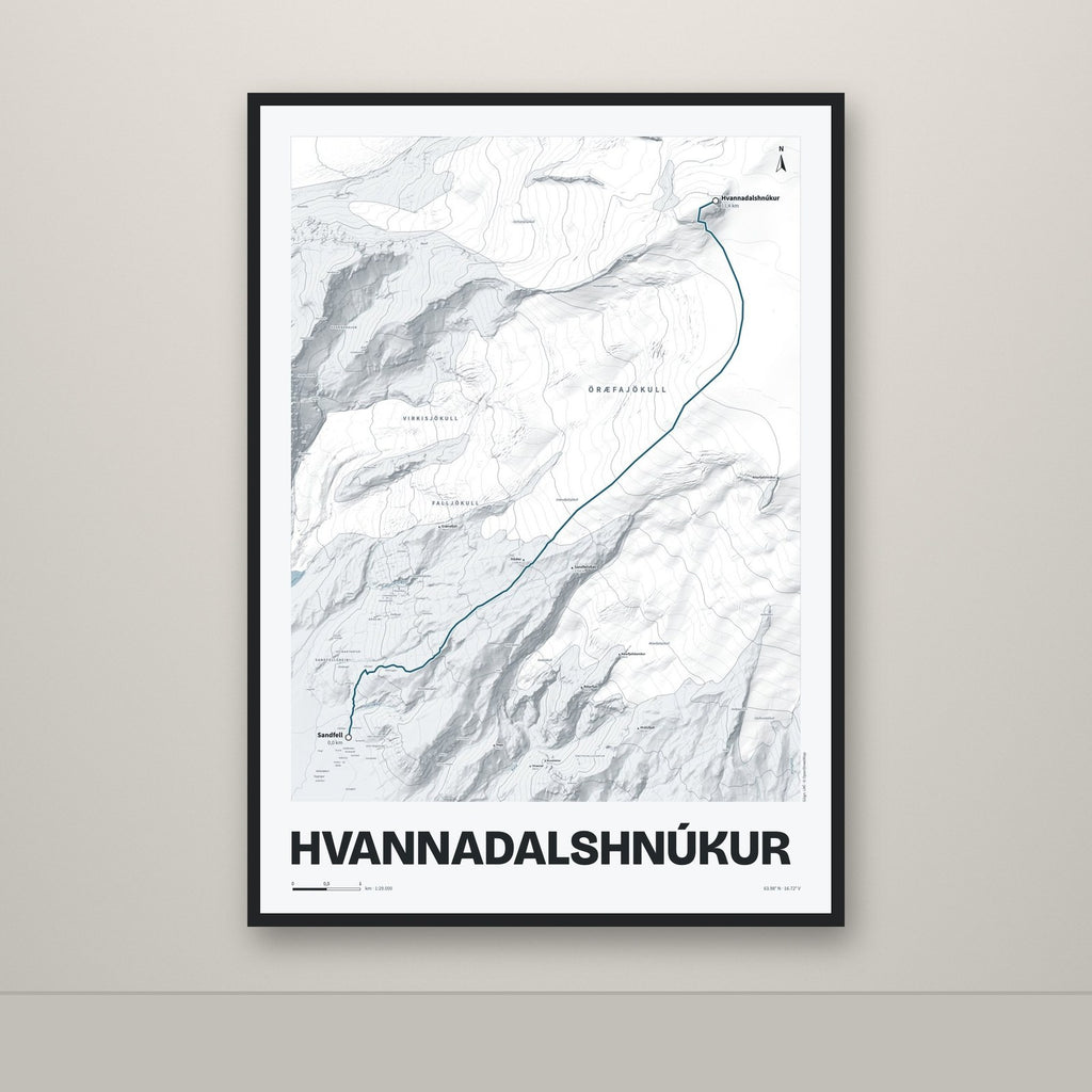 Hvannadalshnúkur – Ljóst, blár