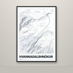 Hvannadalshnúkur – Ljóst, blár