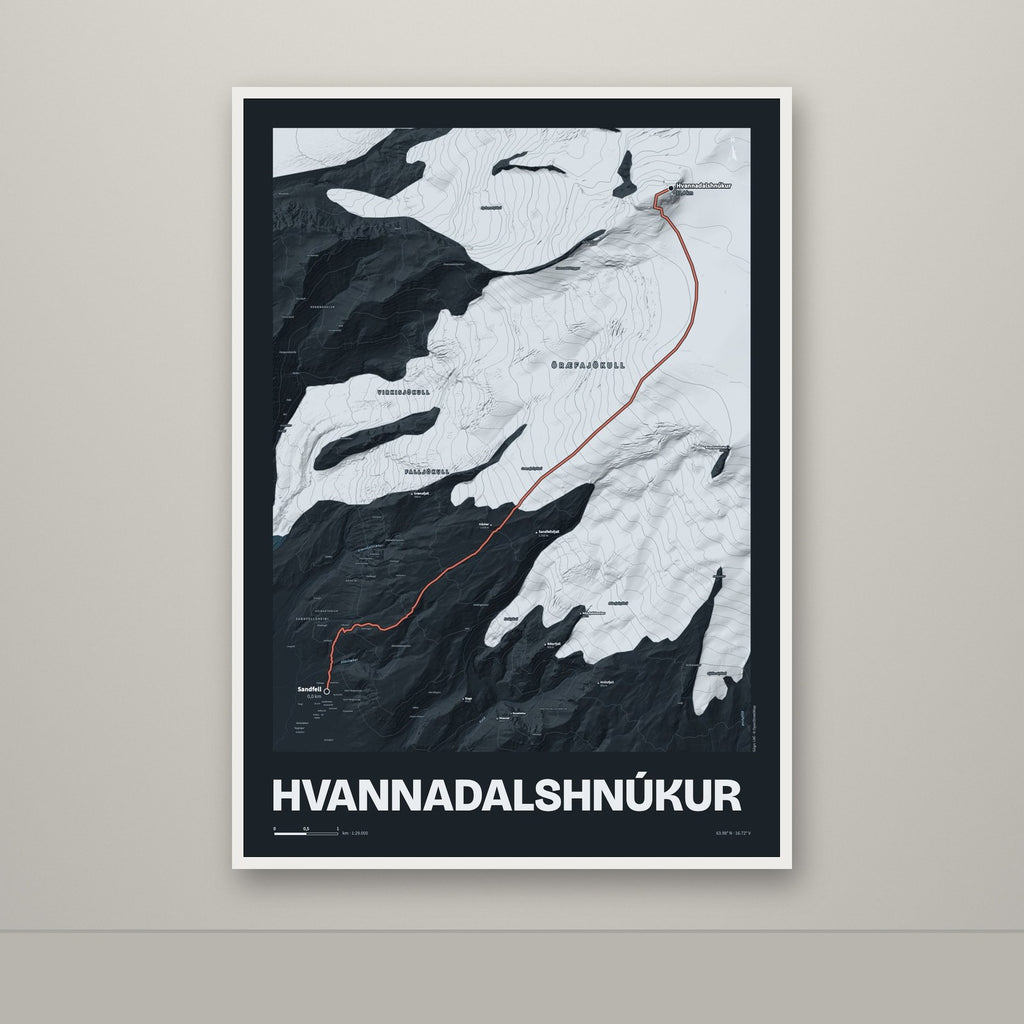 Hvannadalshnúkur – Nótt, rauður