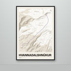 Hvannadalshnúkur – Sandur, lúpínufjólublár