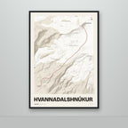 Hvannadalshnúkur – Sandur, rauður