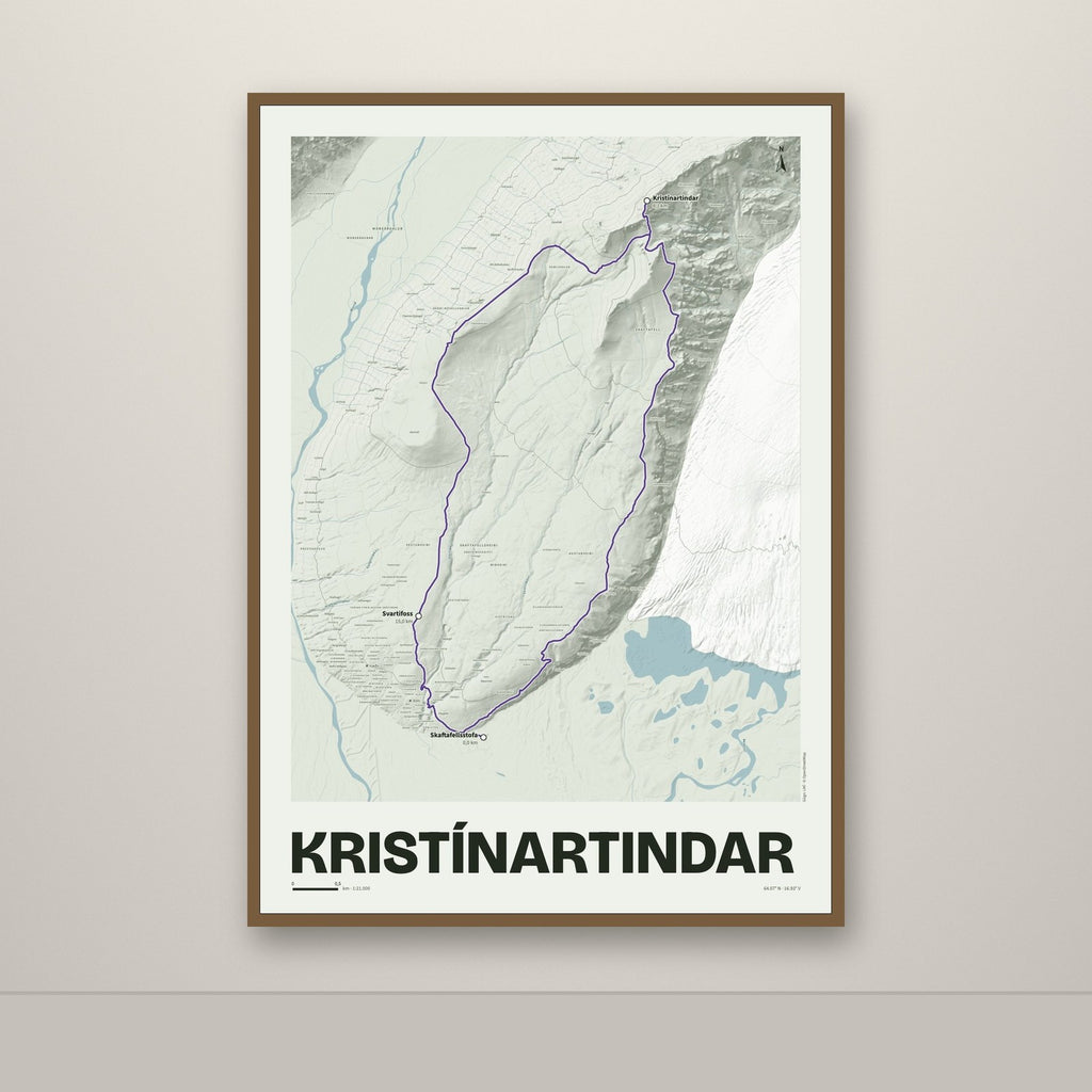 Kristínartindar – Mosi, lúpínufjólublár