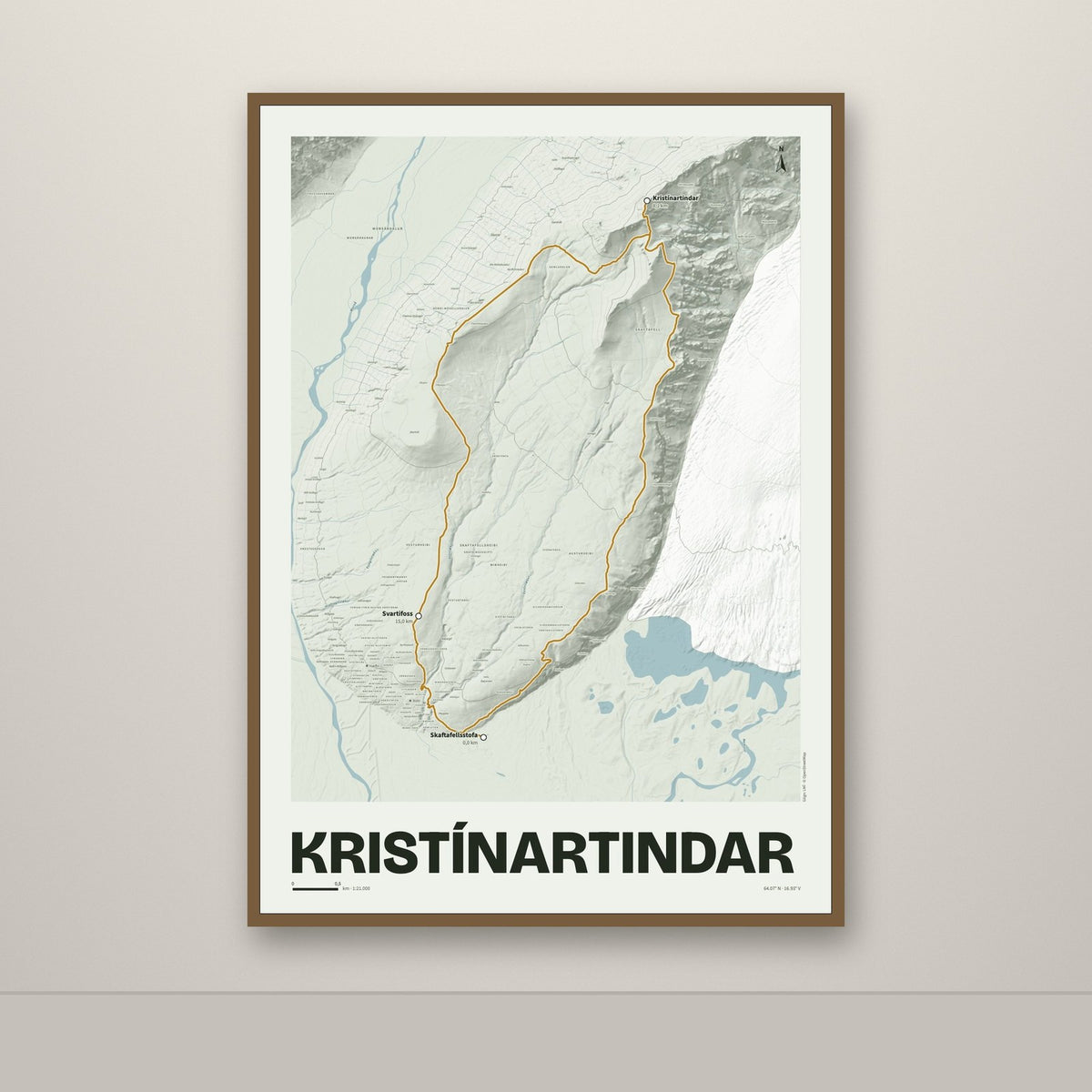 Kristínartindar – Mosi, okkurgulur