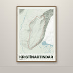 Kristínartindar – Mosi, rauður