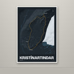 Kristínartindar – Nótt, okkurgulur