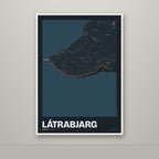 Látrabjarg – Nótt, okkurgulur