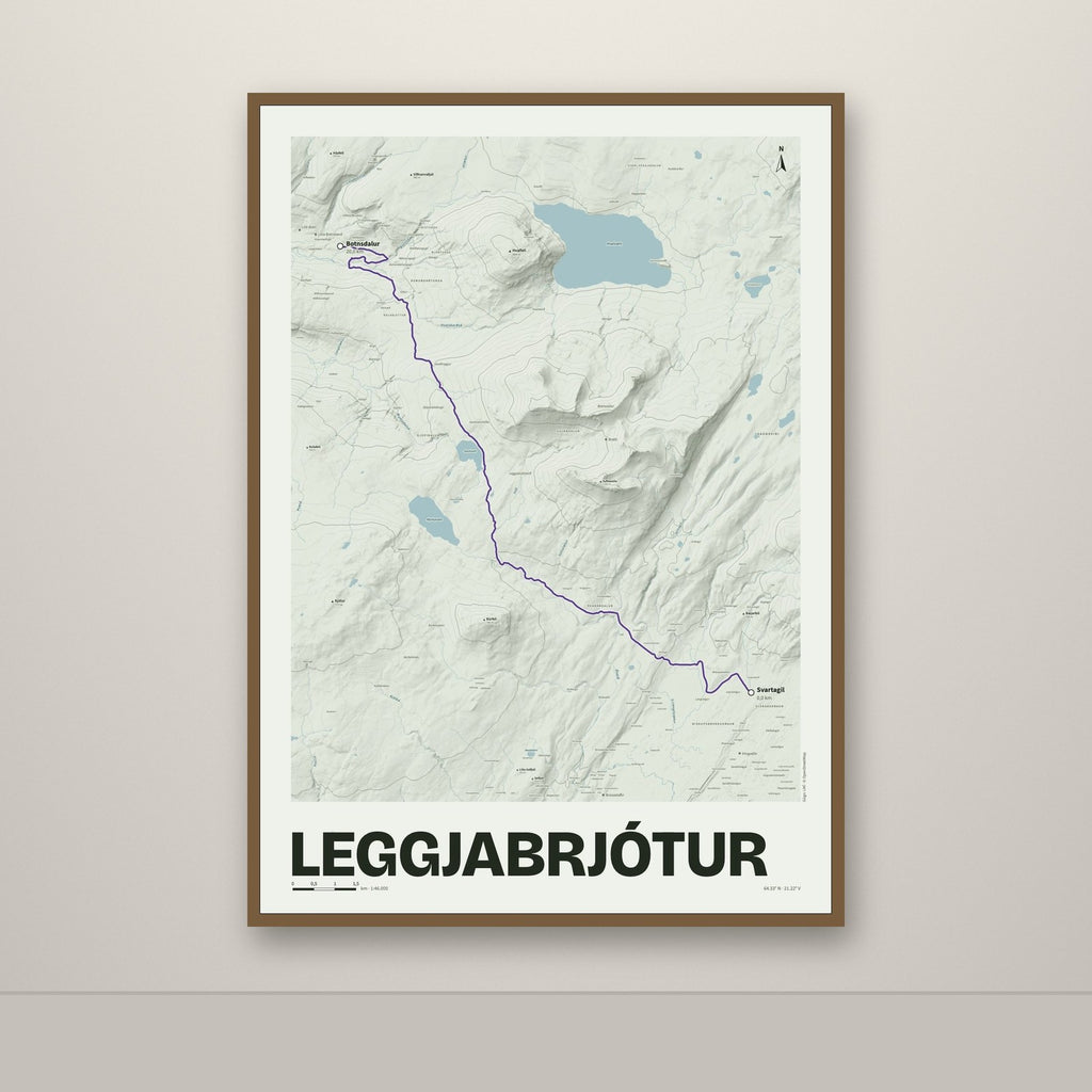 Leggjabrjótur – Mosi, lúpínufjólublár