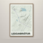 Leggjabrjótur – Mosi, lúpínufjólublár