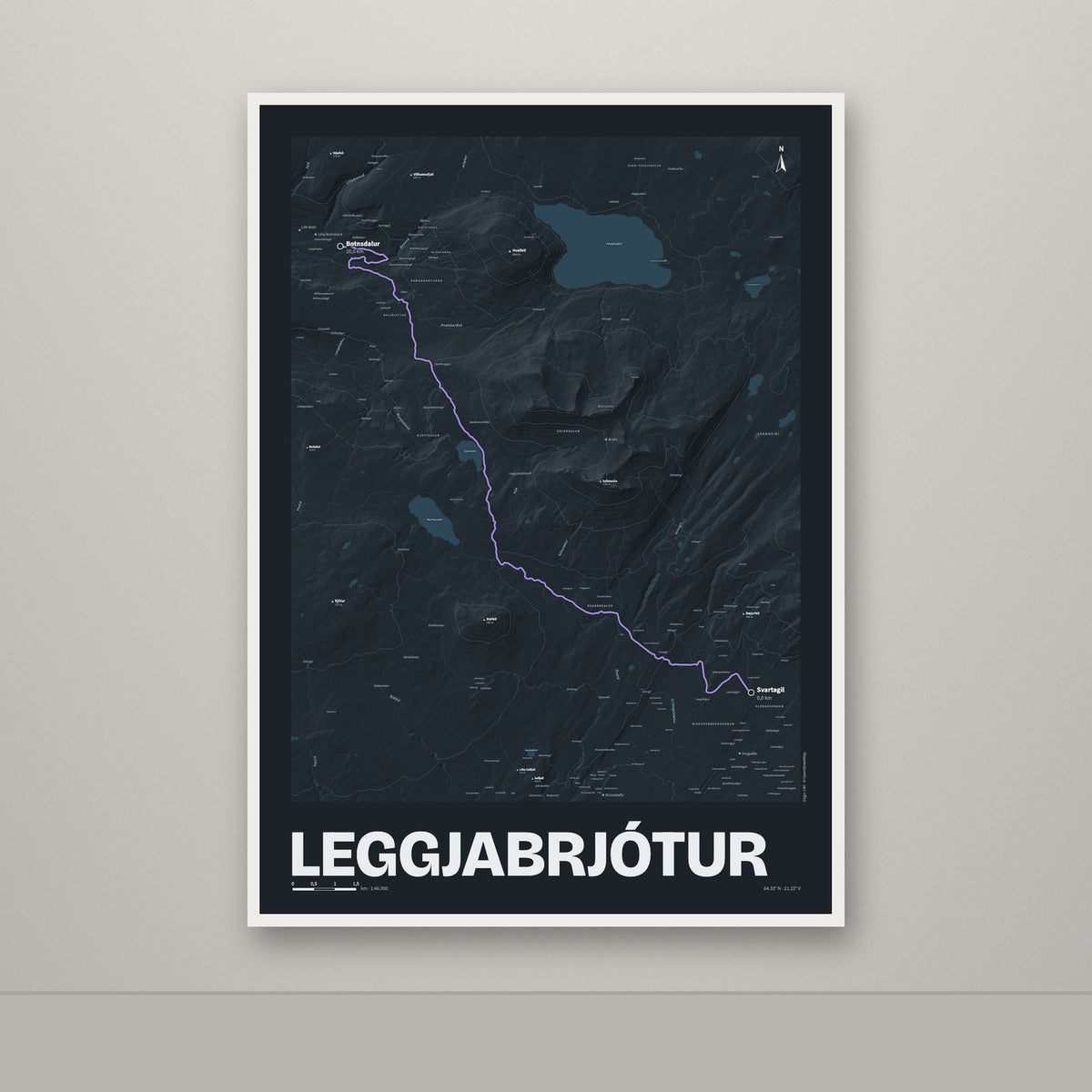Leggjabrjótur – Nótt, lúpínufjólublár