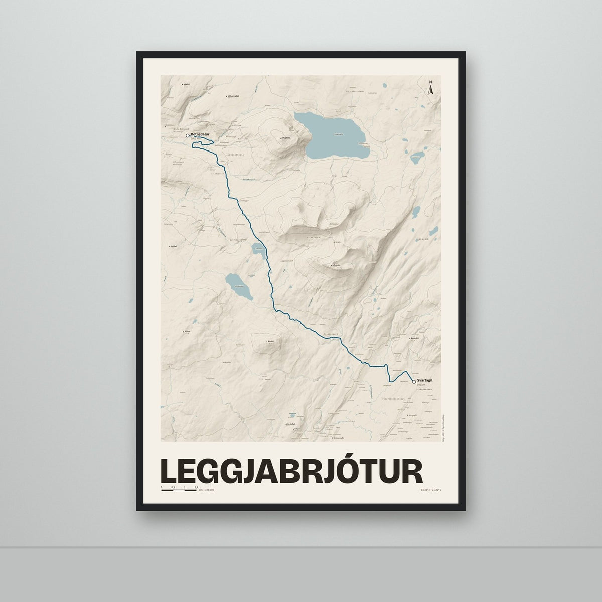 Leggjabrjótur – Sandur, blár