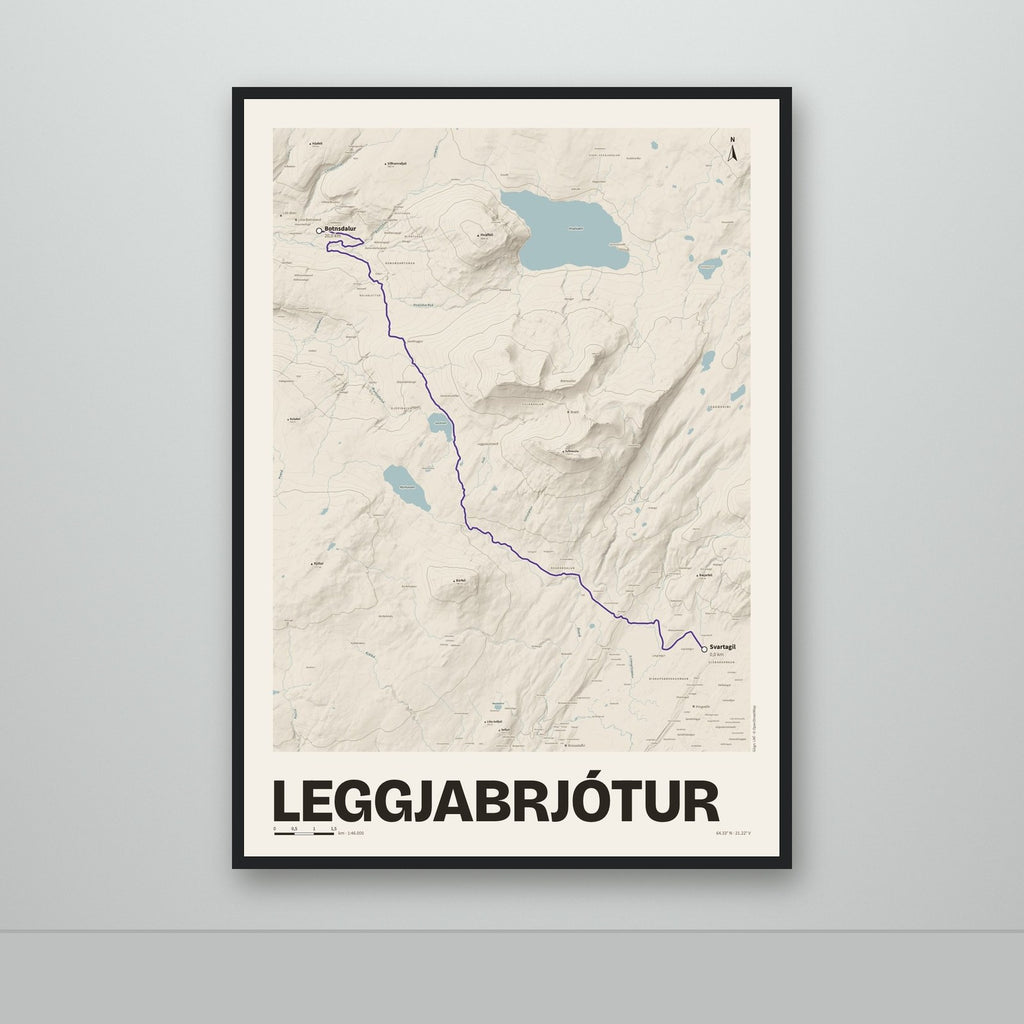 Leggjabrjótur – Sandur, lúpínufjólublár