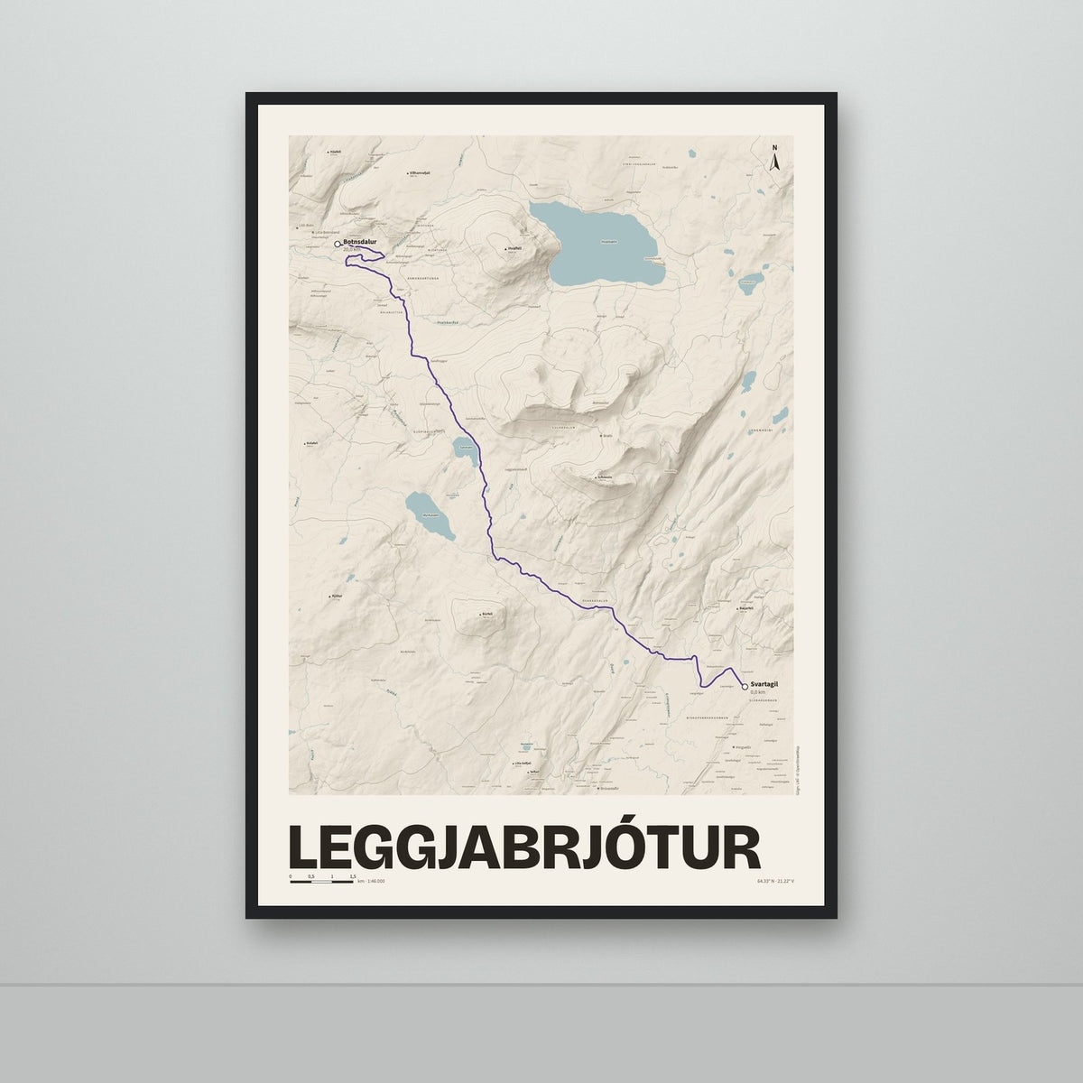 Leggjabrjótur – Sandur, lúpínufjólublár