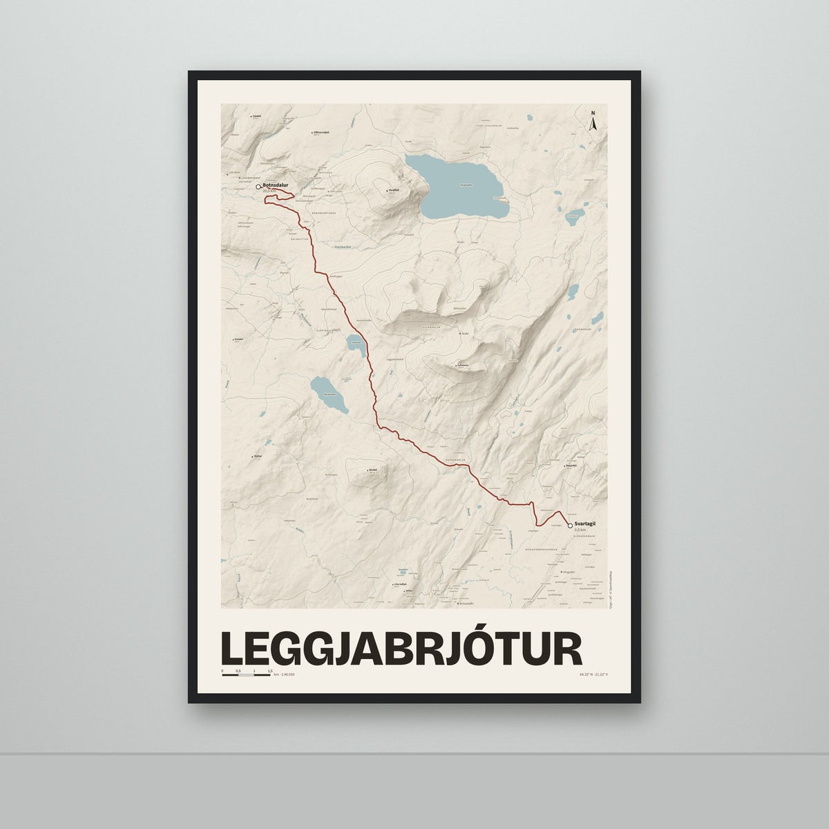 Leggjabrjótur – Sandur, rauður