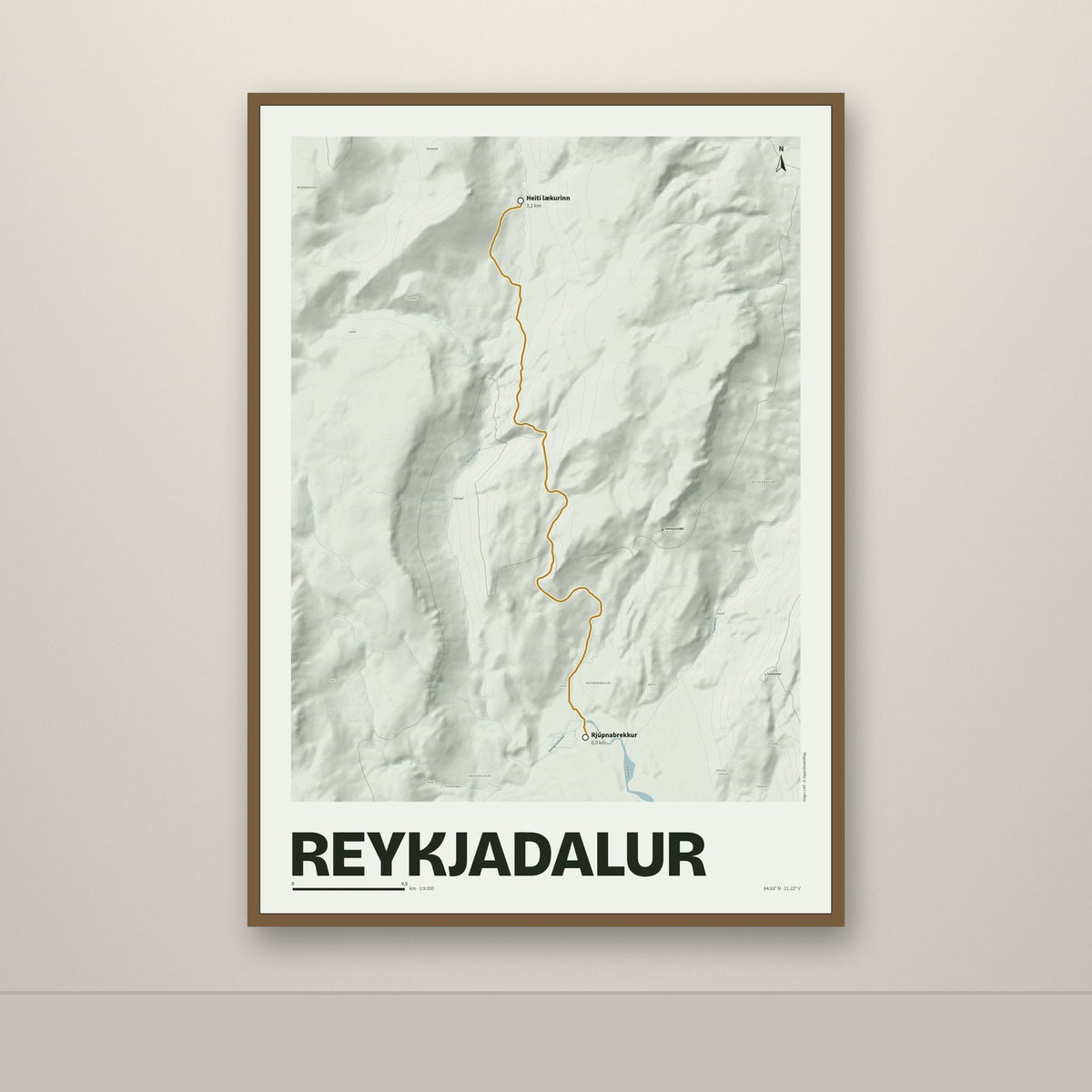 Reykjadalur – Mosi, okkurgulur