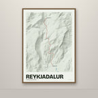 Reykjadalur – Mosi, rauður